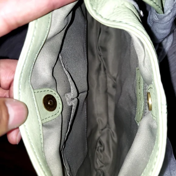 American Leather Company, crossbody, mint color - Picture 8 of 8